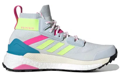 Adidas Originals (wmns) Adidas Terrex Free Hiker Primeblue 'halo Blue Yellow Screaming Pink' In Multi