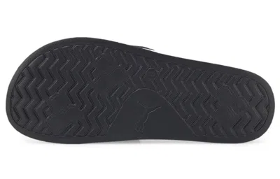 Puma Leadcat 2.0 Suede Classic Slide 'black' In Multi
