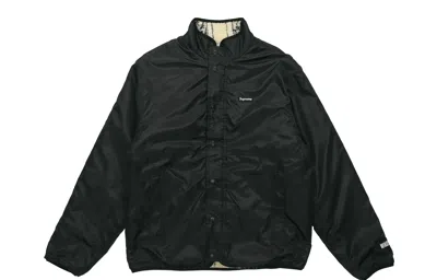 Supreme Fw19 Week 3 Reversible Bandana Fleece Jacket In Neutral