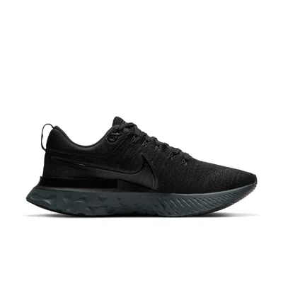 Nike React Infinity Run Flyknit 2 Sneakers In Black