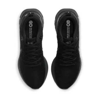 Nike React Infinity Run Flyknit 2 Sneakers In Black