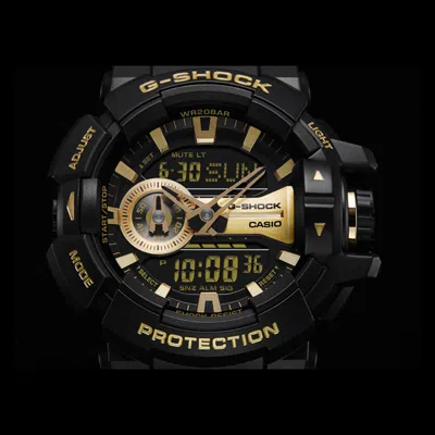 Casio G-shock Analog-digital 'black' In Blue