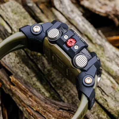 Casio G-shock Mudmaster 'black' In Green