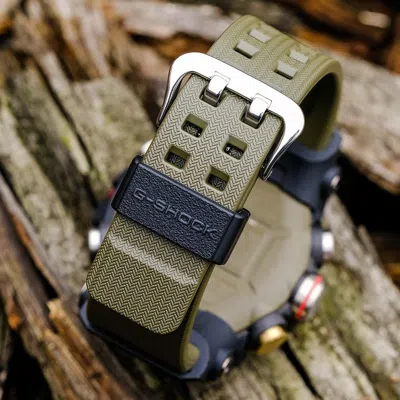 Casio G-shock Mudmaster 'black' In Green