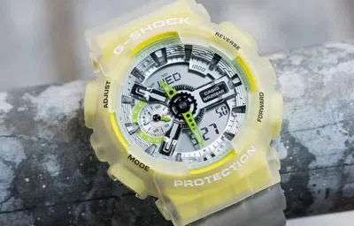 Casio G-shock Analog-digital 'white' In Neutral