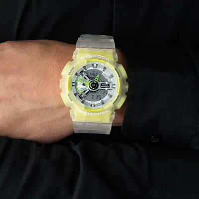 Casio G-shock Analog-digital 'white' In Neutral