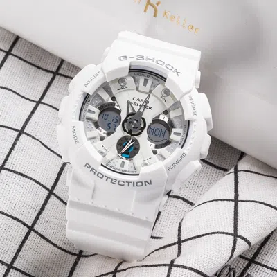 Casio G-shock Analog-digital 'white' In Neutral
