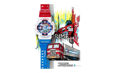Casio G-shock Analog-digital 'white' In Multi