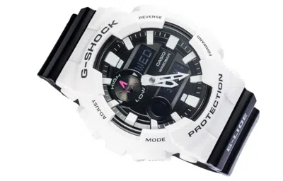 Casio G-shock Analog-digital 'white' In Black