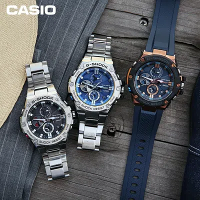 Casio G-shock G-steel 'black' In Blue