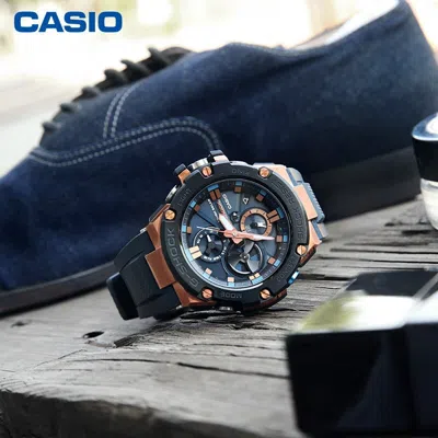 Casio G-shock G-steel 'black' In Blue
