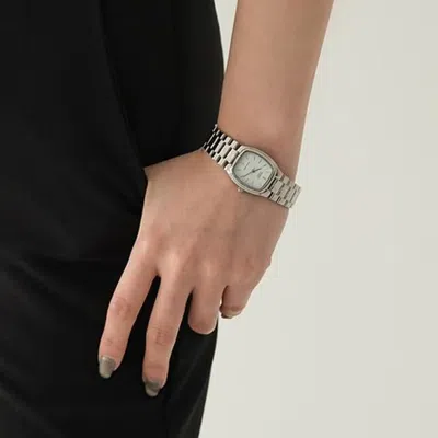 Casio Quartz Waterproof Silver Analog In Metallic