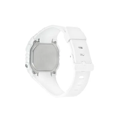 Casio G Shock Square Sports Quartz /pink White Digital