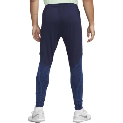 Nike 2022-2023 Brazil Dri-fit Knit Football Pants 'navy' In Blue