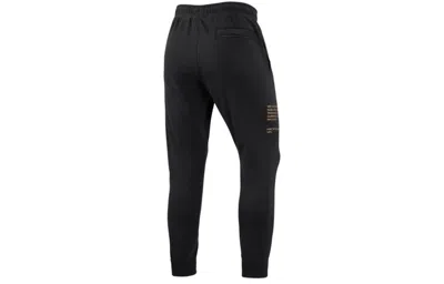 Nike Men's  Fleece Knit Printing Casual Sports Pants/trousers/joggers Autumn Black