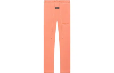 Essentials Fear Of God  Fw22 Relaxed Sweatpant Coral In Orange