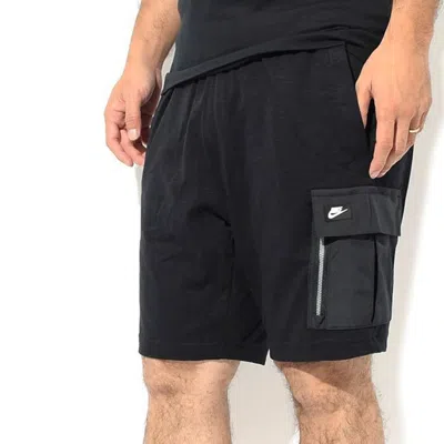 Nike Pocket Drawstring Sports Running Breathable Shorts Black