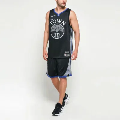 Nike Nba Sw 19-20 Men Basketball Nba Golden State Warriors Swingmen Shorts Black