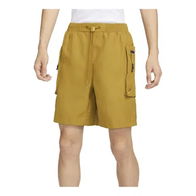 Nike Nsw Tech Pack Woven Utility Shorts 'mustard Yellow'