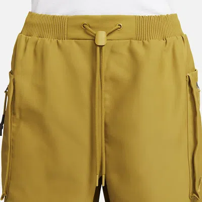 Nike Nsw Tech Pack Woven Utility Shorts 'mustard Yellow'