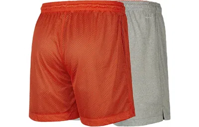 Nike Standard Issue Reversible Basketball Shorts For Men Orange