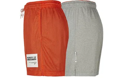 Nike Standard Issue Reversible Basketball Shorts For Men Orange