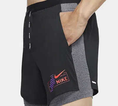 Nike Flex Stride Future Fast 2-in-1 Running Shorts Black