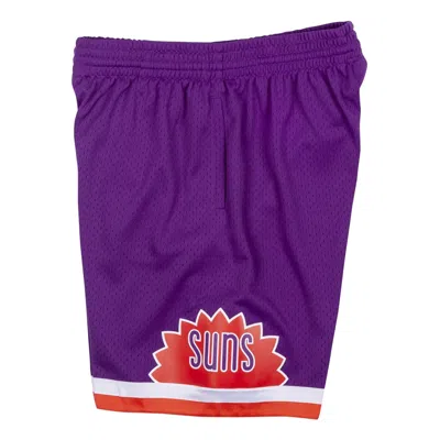Mitchell & Ness Men's Mitchell Ness Purple Phoenix Suns Big Tall Hardwood Classics Team Swingman Shorts In Purple