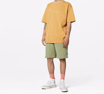 Converse Men's  All Star Casual Round Neck Short Sleeve Yellow