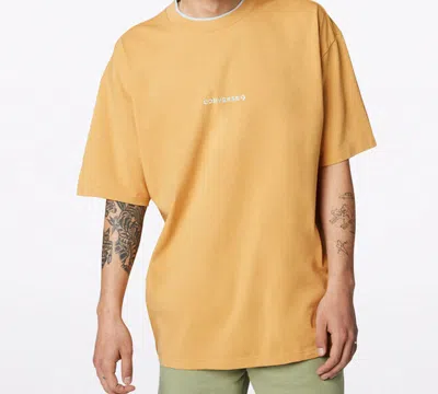 Converse Men's  All Star Casual Round Neck Short Sleeve Yellow