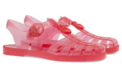 Gucci (wmns)  Gg Fisherman Sandal 'deep Coral'