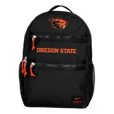 Nike College Oregon State Backpack 'black Orange'