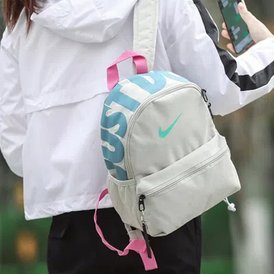 Nike Classic 2020ss Children's Backpack In White
