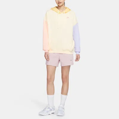 Nike (wmns) As W  Sportswear Po Hoodie Pastel C Coconut Milk In Multi