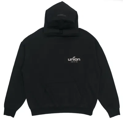 Essentials Fear Of God  Fw21 Vintage Hoodie X Union La 'black'