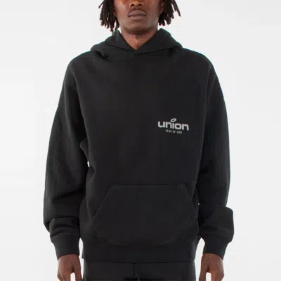 Essentials Fear Of God  Fw21 Vintage Hoodie X Union La 'black'