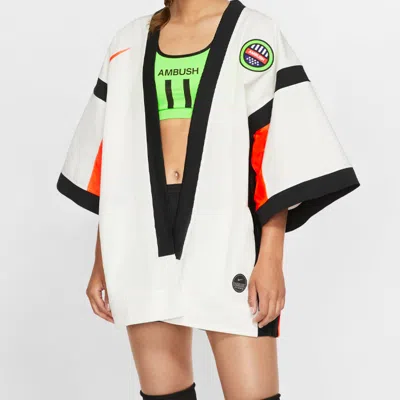 Nike (wmns)  Lab X Ambush Top 'summit White Crimson' In Multi