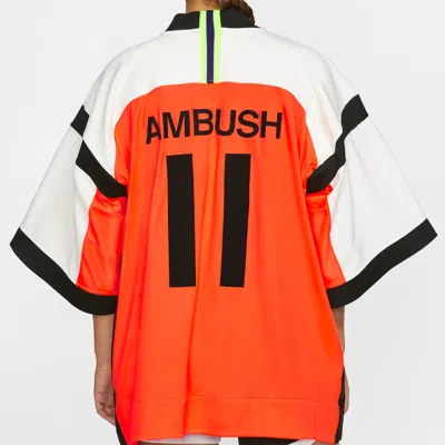 Nike (wmns)  Lab X Ambush Top 'summit White Crimson' In Multi