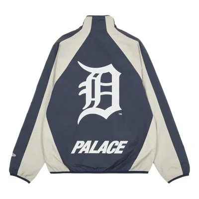 Palace X Detroit Tigers New Era Track Top 'navy Grey' In Multi