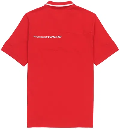 Puma Scuderia Ferrari Race Men's Polo Shirt 'red White Yellow'