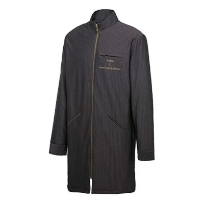 Puma X Han Coat 'grey' In Black