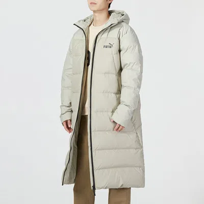 Puma Hooded Down Coat Jacket 'white'
