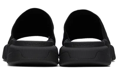Balenciaga (wmns)  Speed 2.0 Slides 'black Recycled Knit And Black Sole Unit'
