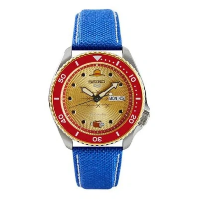 Seiko 2020 X One Piece 'monkey D Luffy' Regular Box In Blue