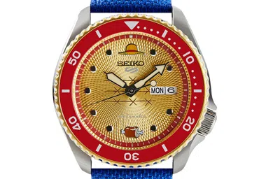 Seiko 2020 X One Piece 'monkey D Luffy' Regular Box In Blue