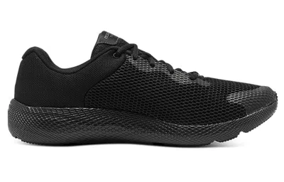 Under Armour Charged Pursuit 2 Mens Fitness Lifestyle Running Shoes In Black