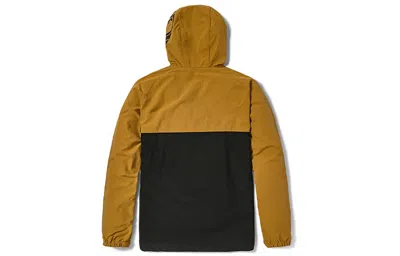 Timberland Pullover Windbreaker Jacket 'brown Black' In Multi