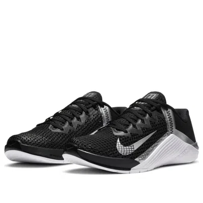 Nike (wmns)  Metcon 6 'black Metallic Silver'
