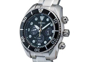 Seiko Presage Series 140 Anniversary Limited Edition Japan Steel Strip Waterproof Solar Energy Watch In Metallic