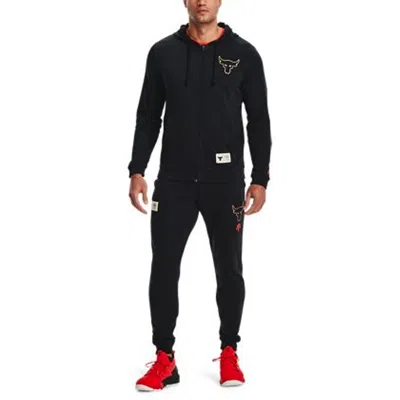 Under Armour Project Rock Leisure Running Training Sports Jacket Men's Black
